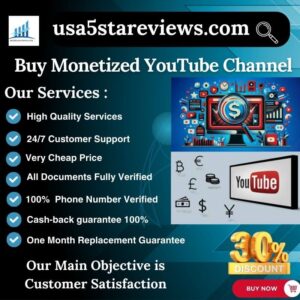 Buy Monetized YouTube Channel