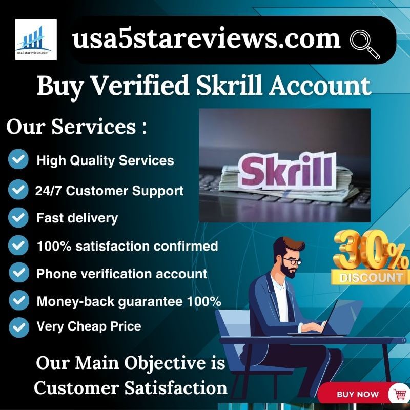 Buy Verified Skrill Account